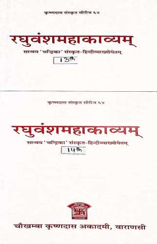 Raghuvamsa Mahakavyam 13th & 14th Sarga ( KSS 64)